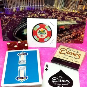 Dunes Casino Cards - Etsy
