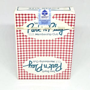 Vintage Sam Boyds Park N Play VIP Membership Club playing cards Las Vegas cards real Casino played cards Park n Play sealed deck of cards