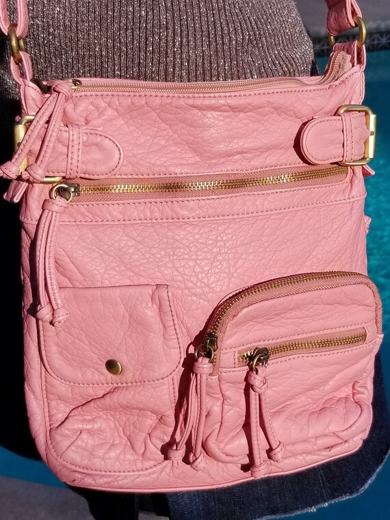 vintage NOS crossbody shoulder bag amazing f… Gem