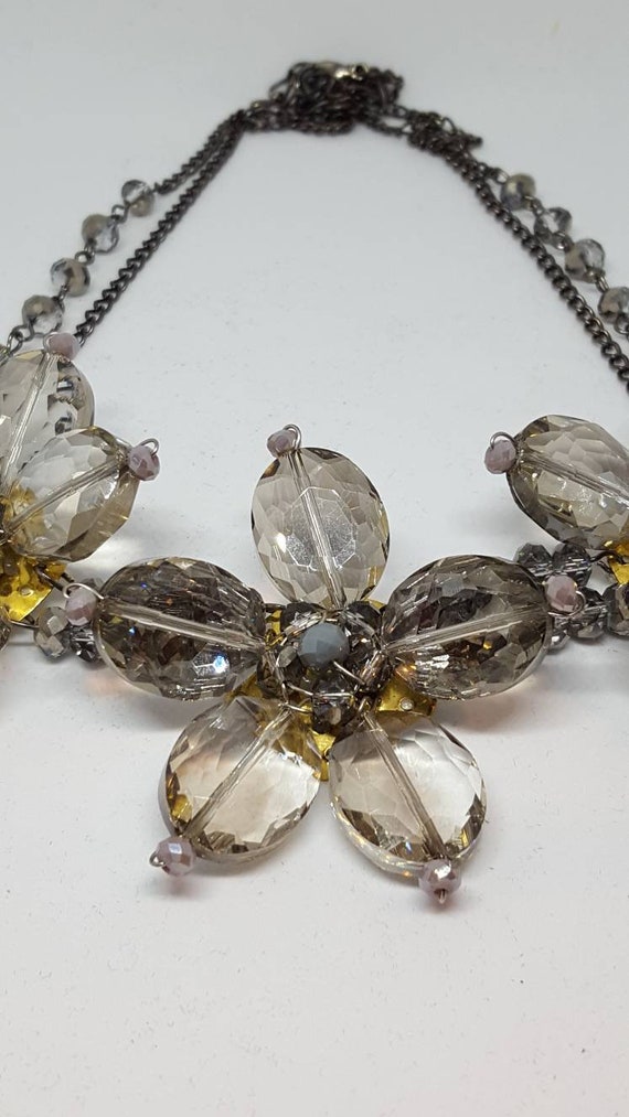 Gorgeous vintage choker amazing Austrian crystal … - image 2