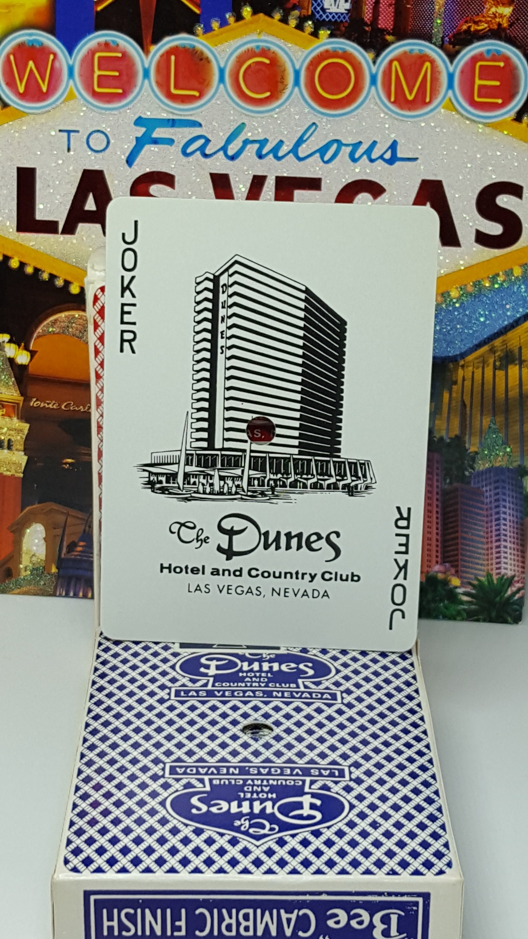Legendary Dunes Las Vegas Vintage Cards Rare Dunes Casino