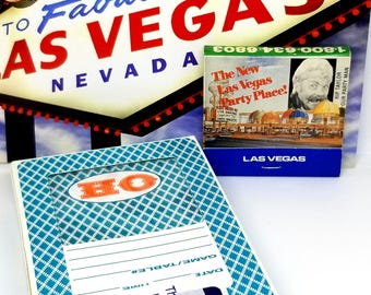 Vintage Westward Ho Las Vegas casino cards poker blackjack cards Westward Ho matches Ho Casino played cards