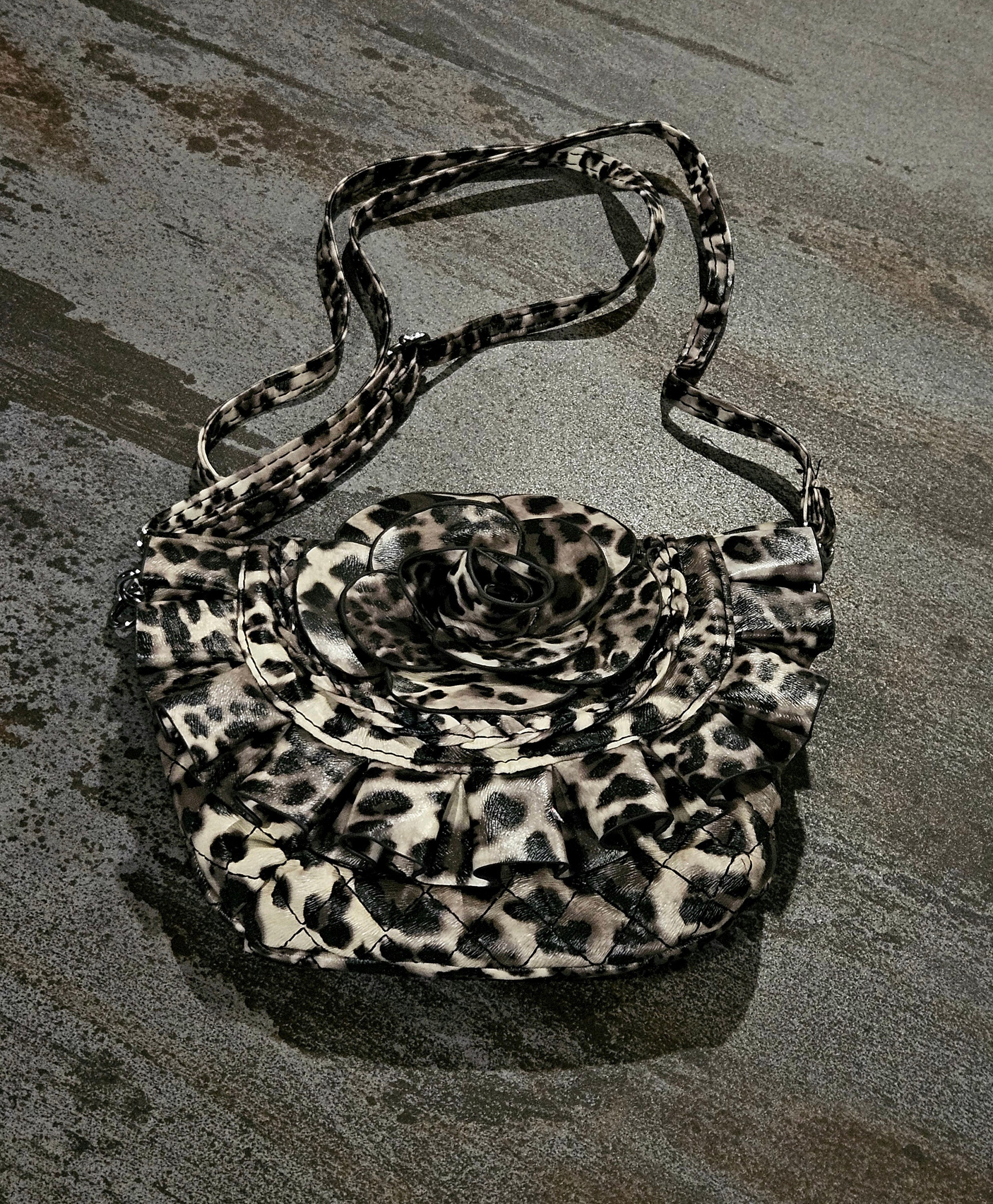 Leopard Lolita Jade Daisy Bag Cool Vintage Faux Leather Small