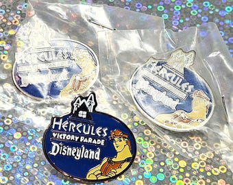 Rare vintage Disney pin Hercules Victory Parade pin vintage 1997 Disneyland pin vintage Hercules pin Disney lapel pin Hercules collector pin