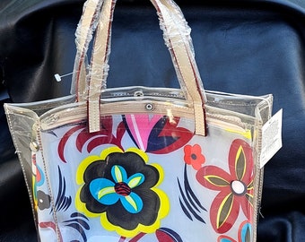 バッグ have a good time vintage clear tote bag Padres Clear Bags Clear Tote Bag With Zipper Closure