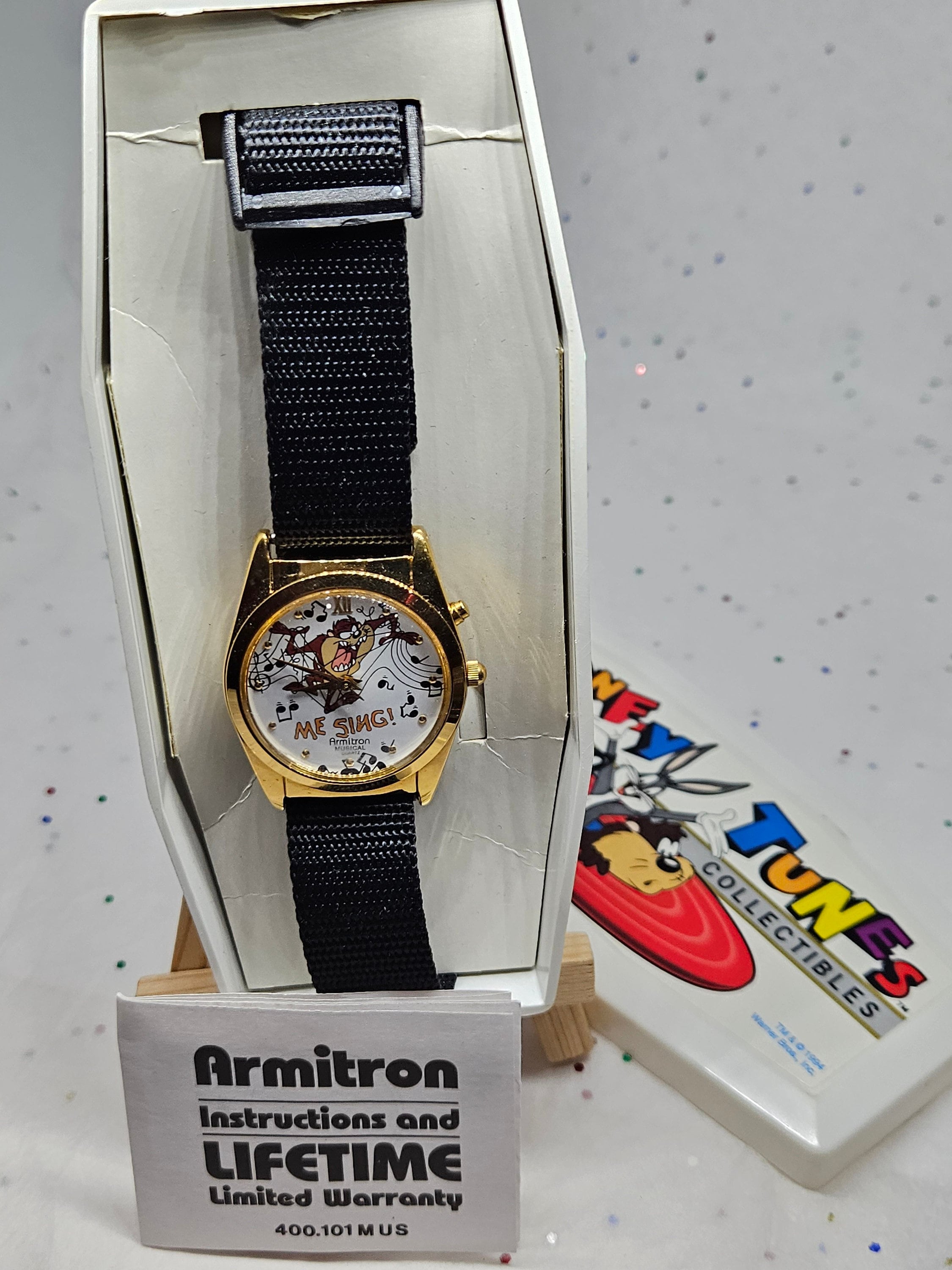 希少ビンテージ　ルーニー・テューンズ　ARMITRON COLLECTIBLES Vintage Looney Tunes Armitron Collectibles Tazmanian Devil