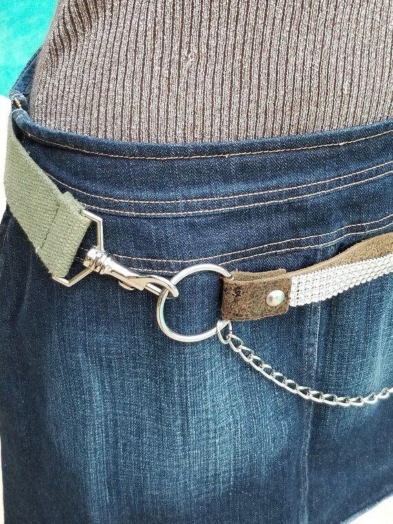 Vintage 80s Rocker Hip Belt Badass Vintage 80 main image 4