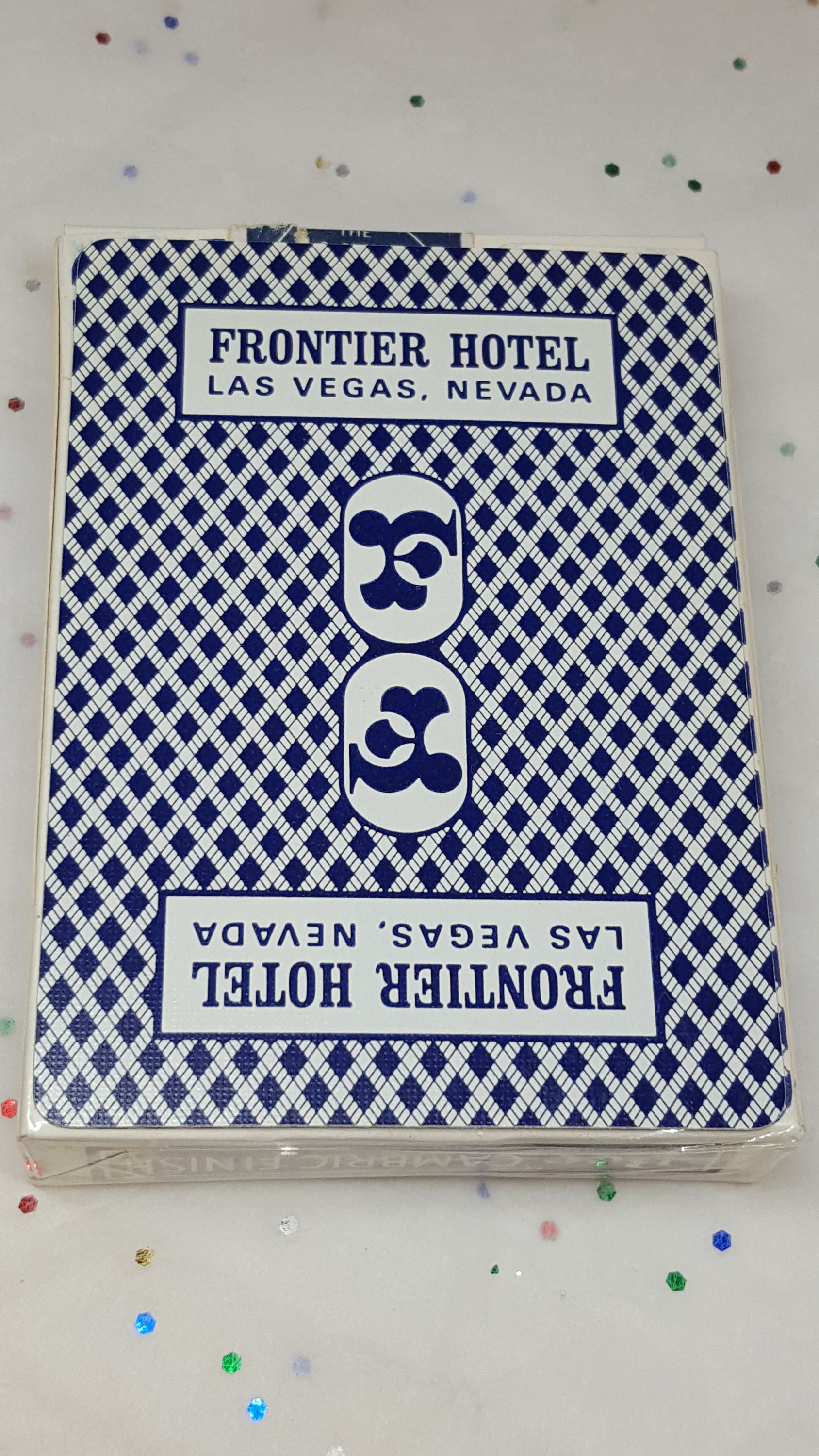 美品 Frontier Hotel 赤 オールド カジノデック Rare Vintage MCM Frontier Las Vegas Cards Old School Vegas