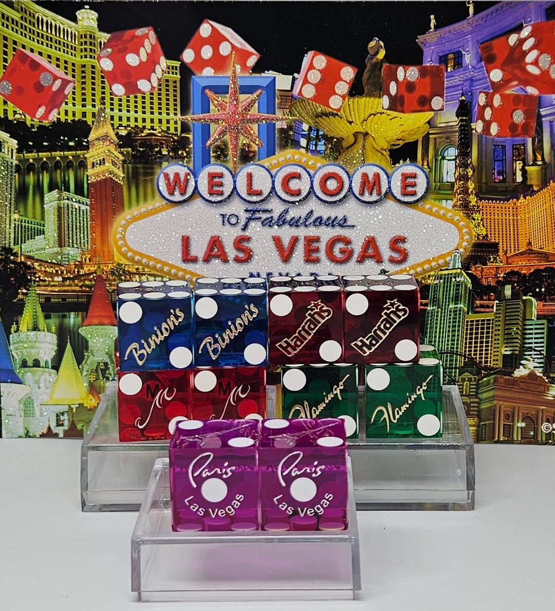 Vintage Las Vegas Casino Dice 5 Pairs Of Dice Real Crapstable Dice From vintage-las-vegas-casino-dice-5-pairs-of-dice-real-crapstable-dice-from
