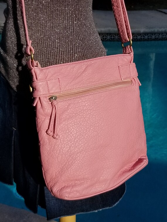 vintage NOS crossbody shoulder bag amazing f… Gem