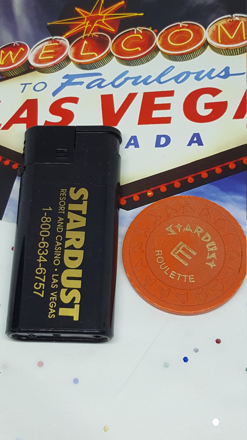 Legendary Stardust Las Vegas Vintage Roulette Chip & Lighter Etsy