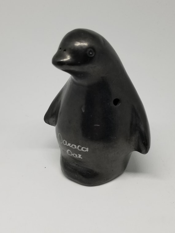 Vintage MCM Oaxaca Barro Negro Black Clay Handcrafted Family of