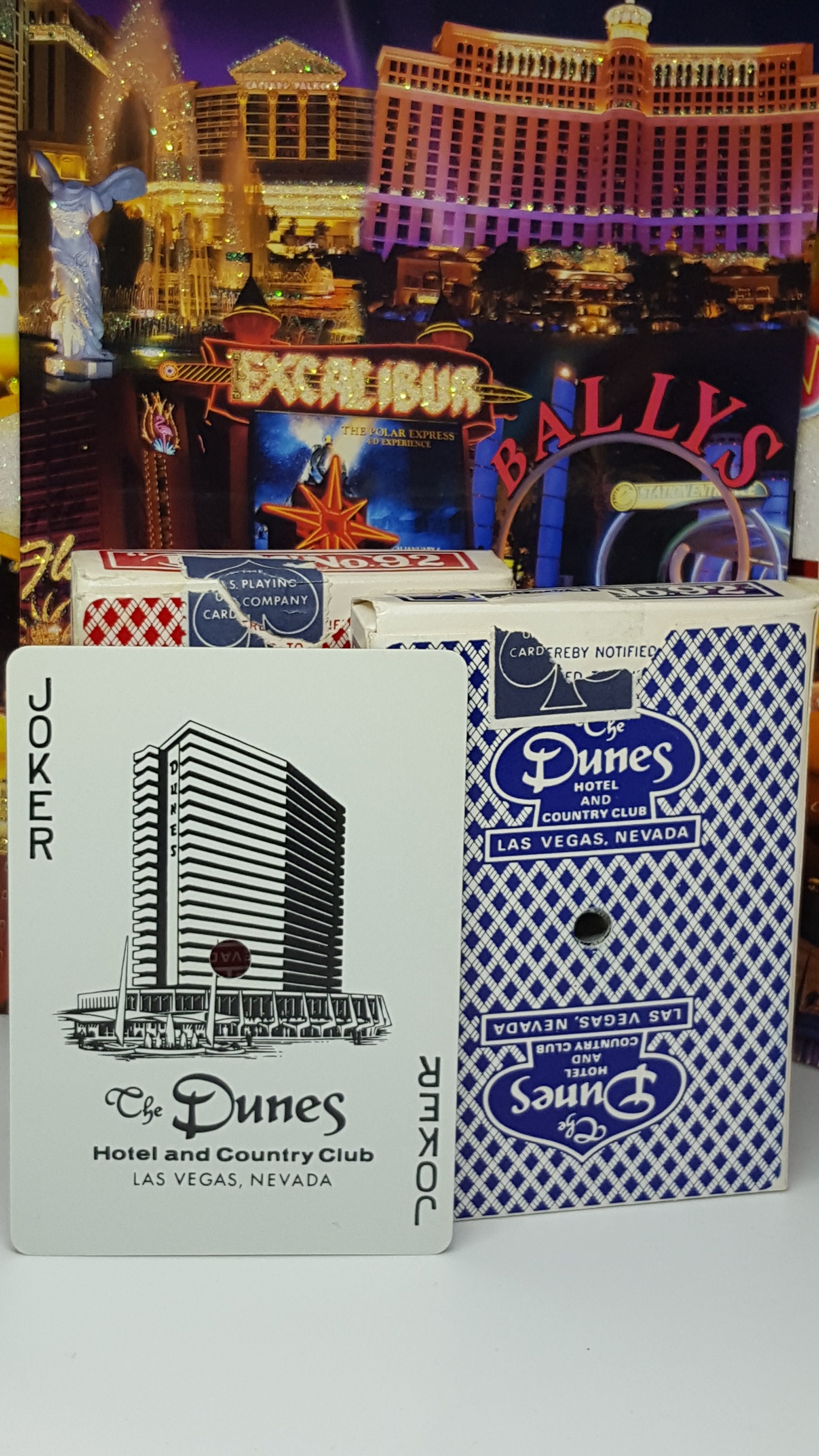 トランプ dunes casino deck Las Vegas Dunes UNCUT playing cards (red) | eBay