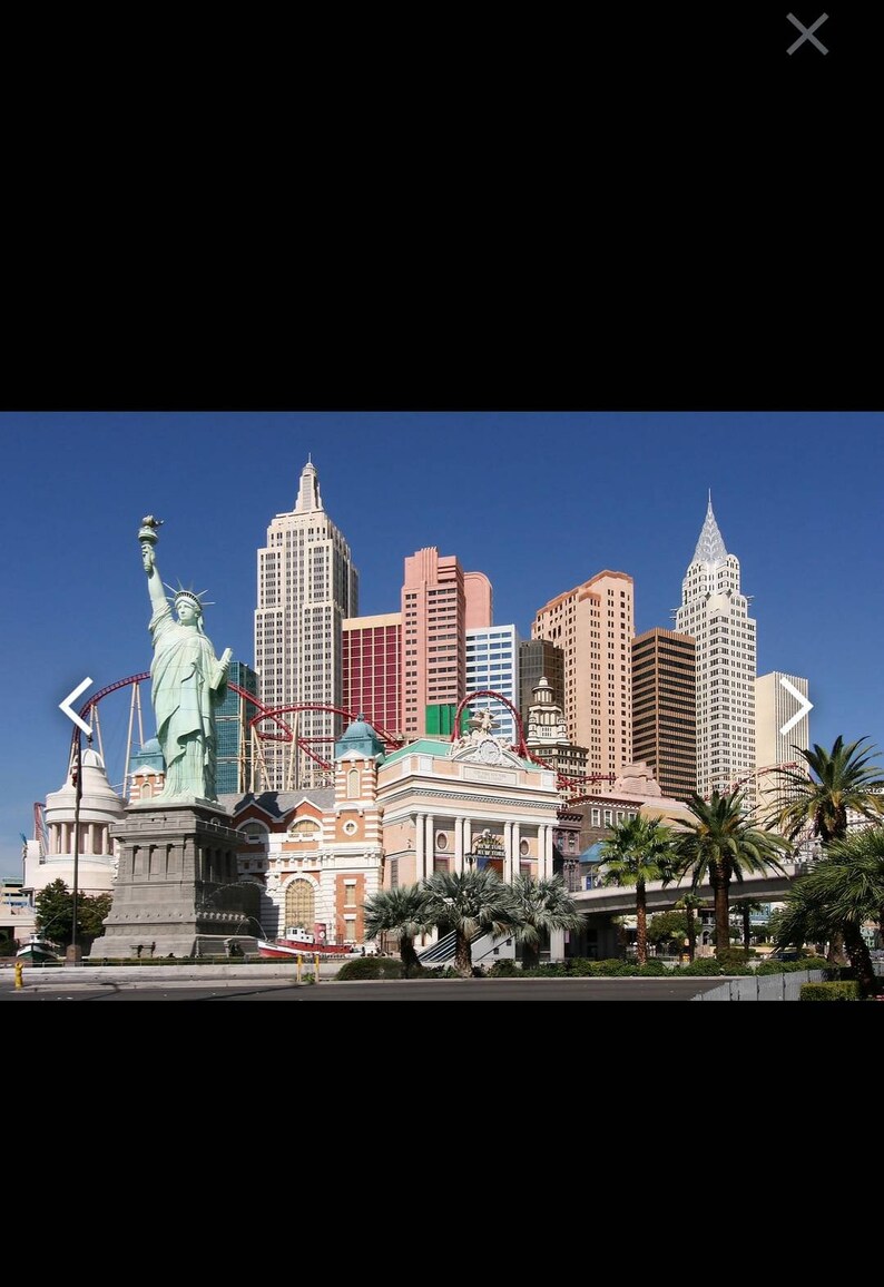 Kitschy Vintage New York New York Las Vegas Checkered Cab Hat Etsy