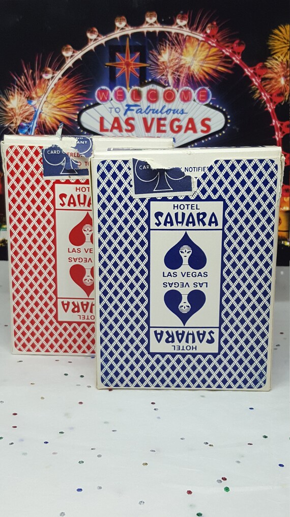 コレクション VINTAGE SAHARA TAHOE DECK PLAYING CARDS 2) VINTAGE