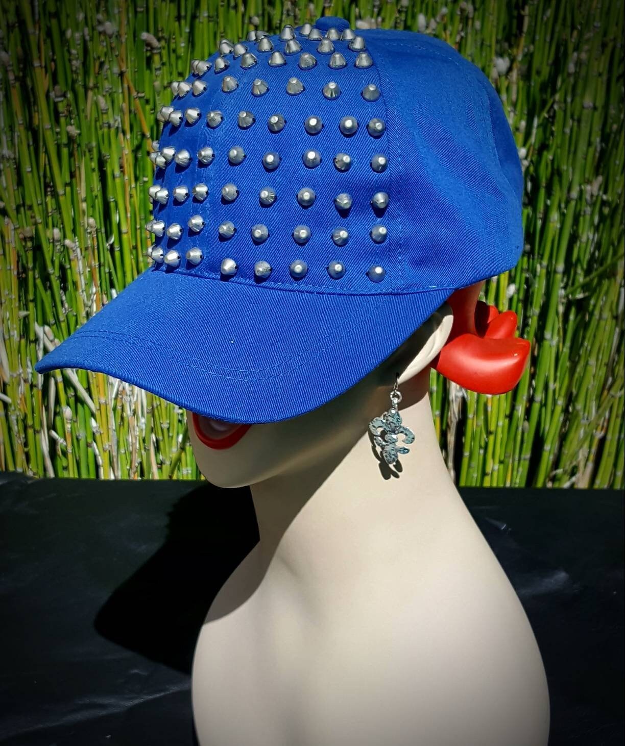 キャップ [SCULPTOR]Boho Stud Hunting Cap Raw Boho Stud Hunting Cap Charcoal – SCULPTOR JAPAN