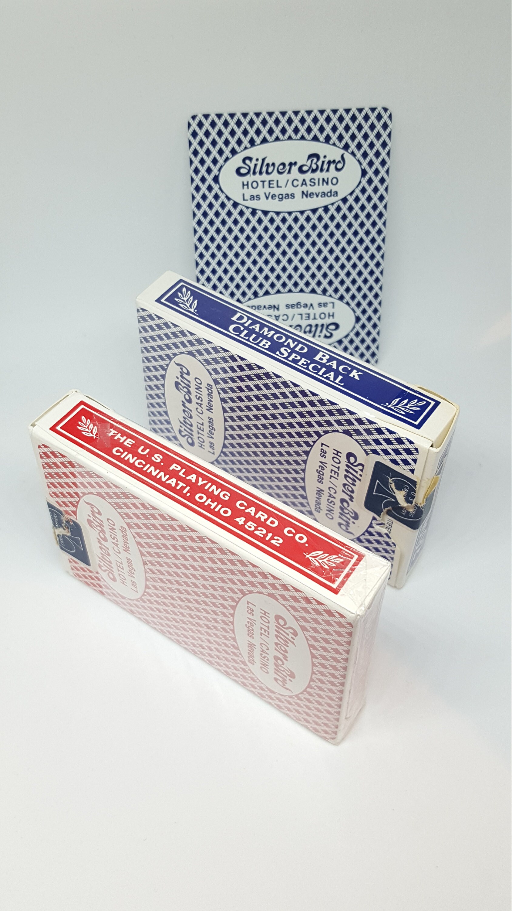 Fabulous Vintage 70s Silverbird Casino Las Vegas Deck Cards
