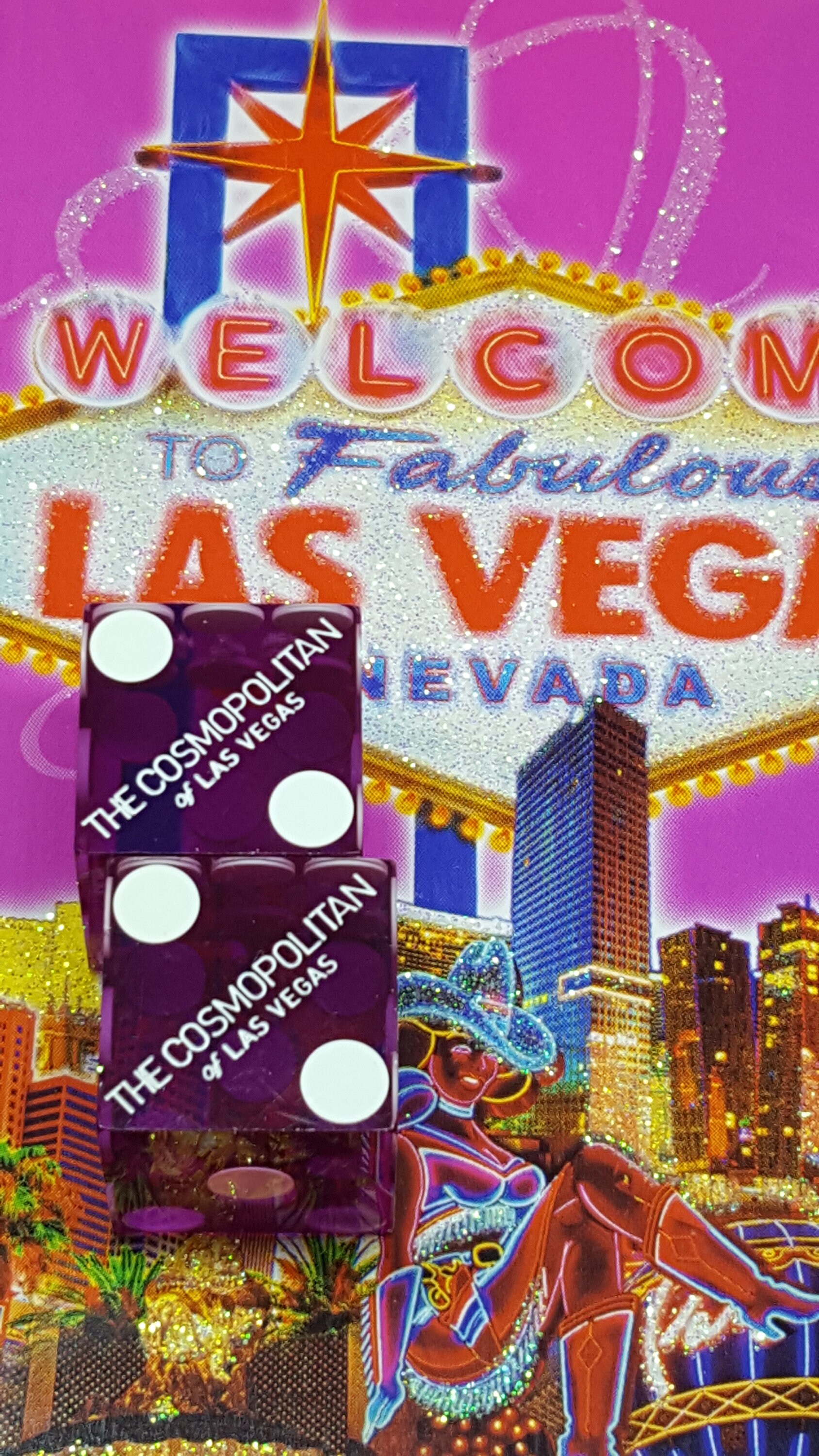  2 Cosmopolitan Casino Las Vegas Nevada Real Used Playing Decks  of Cards : Toys & Games