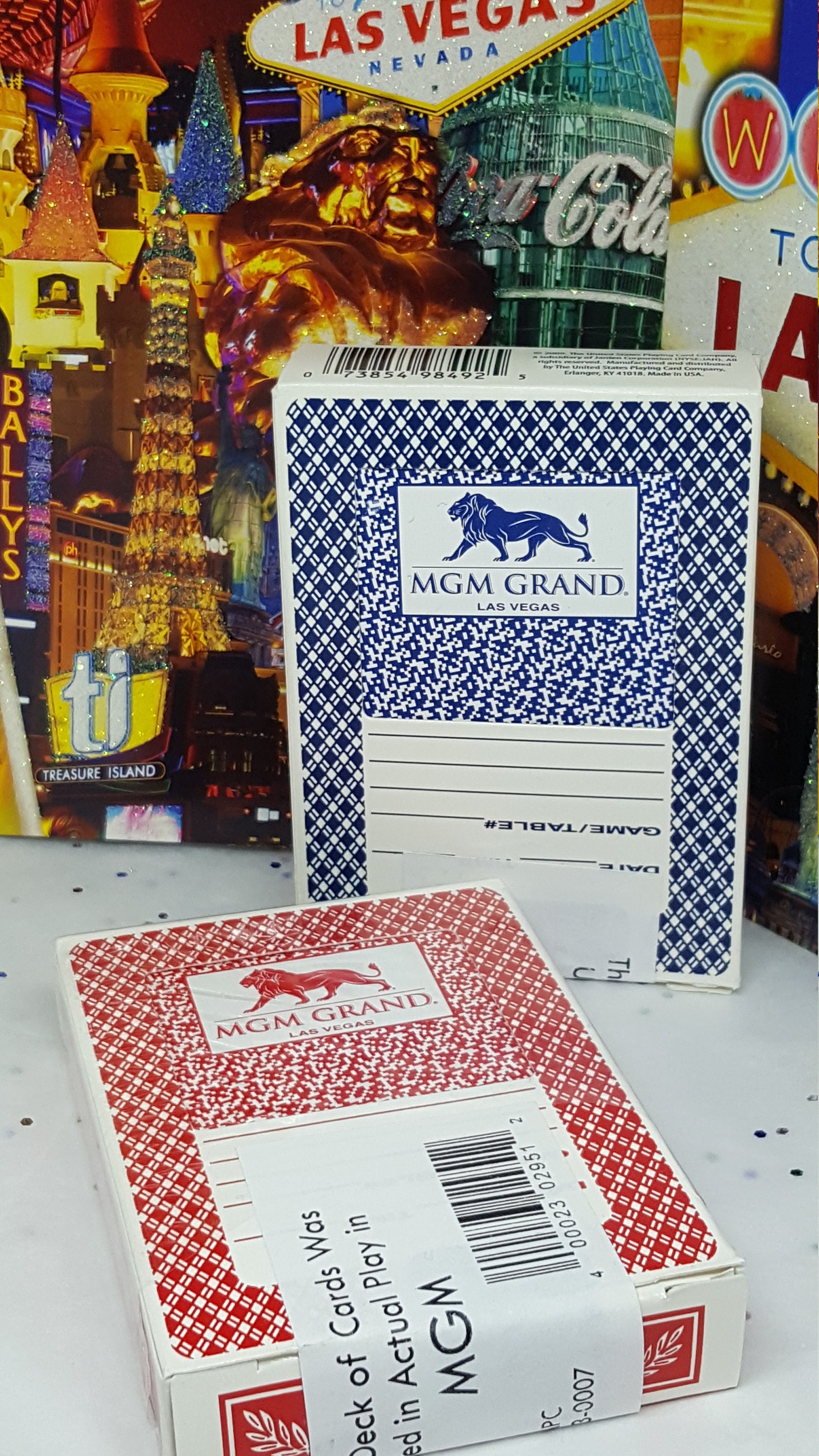 Fabulous Vintage MGM Grand Las Vegas Souvenir Deck Sealed Cards