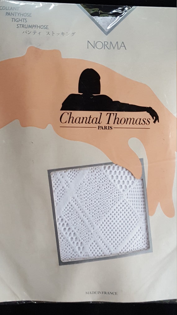 Gorgeous sexy vintage 80s Chantal Thomass tights … - image 3