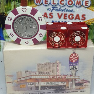 Vintage MCM Slots a Fun Las Vegas Sealed Cards Dice Casino - Etsy