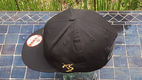 Rare vintage black 9 Fifty snapback baseball hat … - image 3