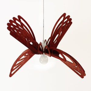 elegant pendant light, bird wings shaped  light