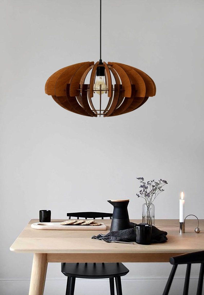 rustic pendant light, Woodend oval light, Chandelier farmhouse style