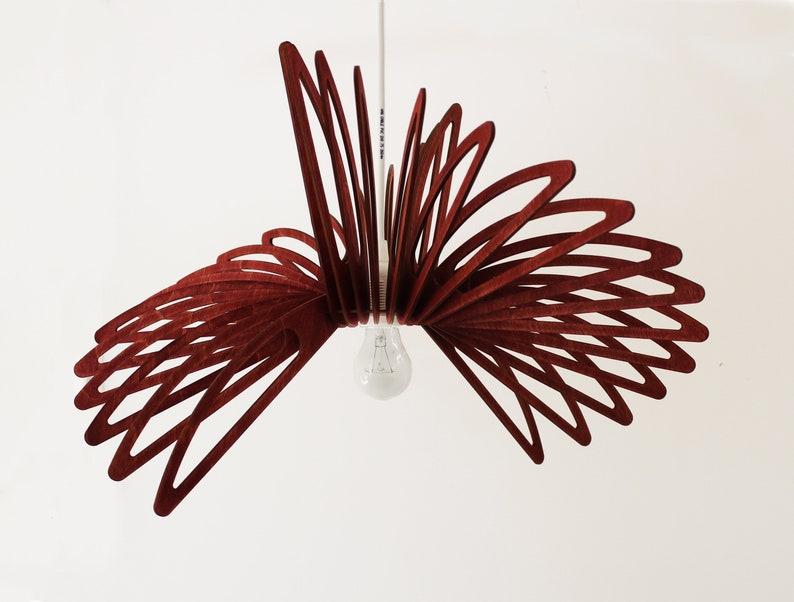 modern pendant light, contemporary wooden light,  modern design light,  dining light
