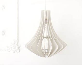 Black Pendant Light / Dining Hanging Light / Ceiling Lighting Fixture / Modern Chandelier / Large Lamp Shade /Nordic Ceiling Lamp / Minimal