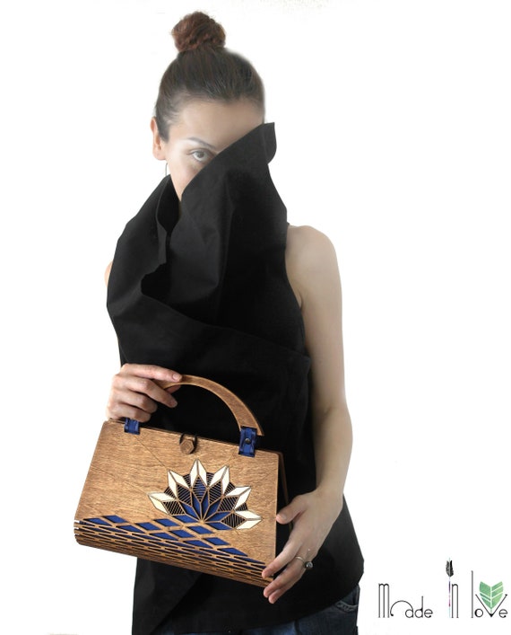 Buy Women Bag,wooden Purse,wooden Bag,wooden Clutch Online in India - Etsy