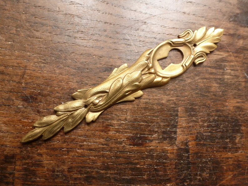 French ormolu escutcheon