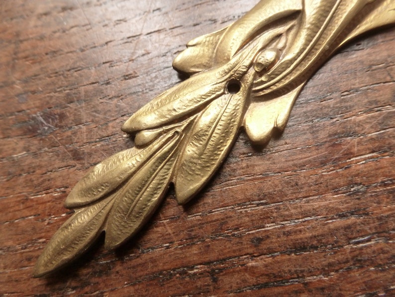 French ormolu escutcheon