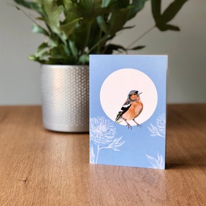 Chaffinch greetings card image 1