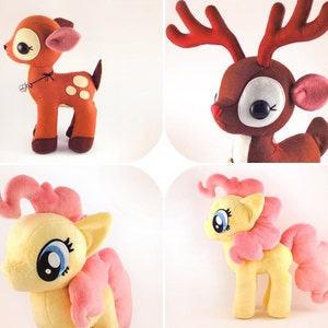 Pony Rehkitz Rentier - PDF Nähanleitung