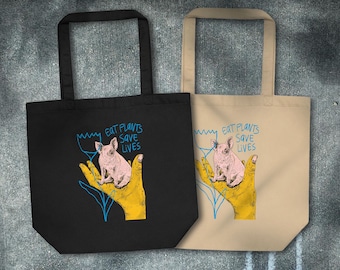 Vegan Tote Bag – Animal Rights | Animal Liberation | Activist Merch