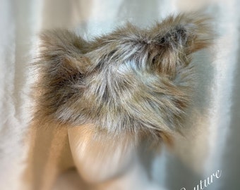 Faux Fun Fur Winter Hat,