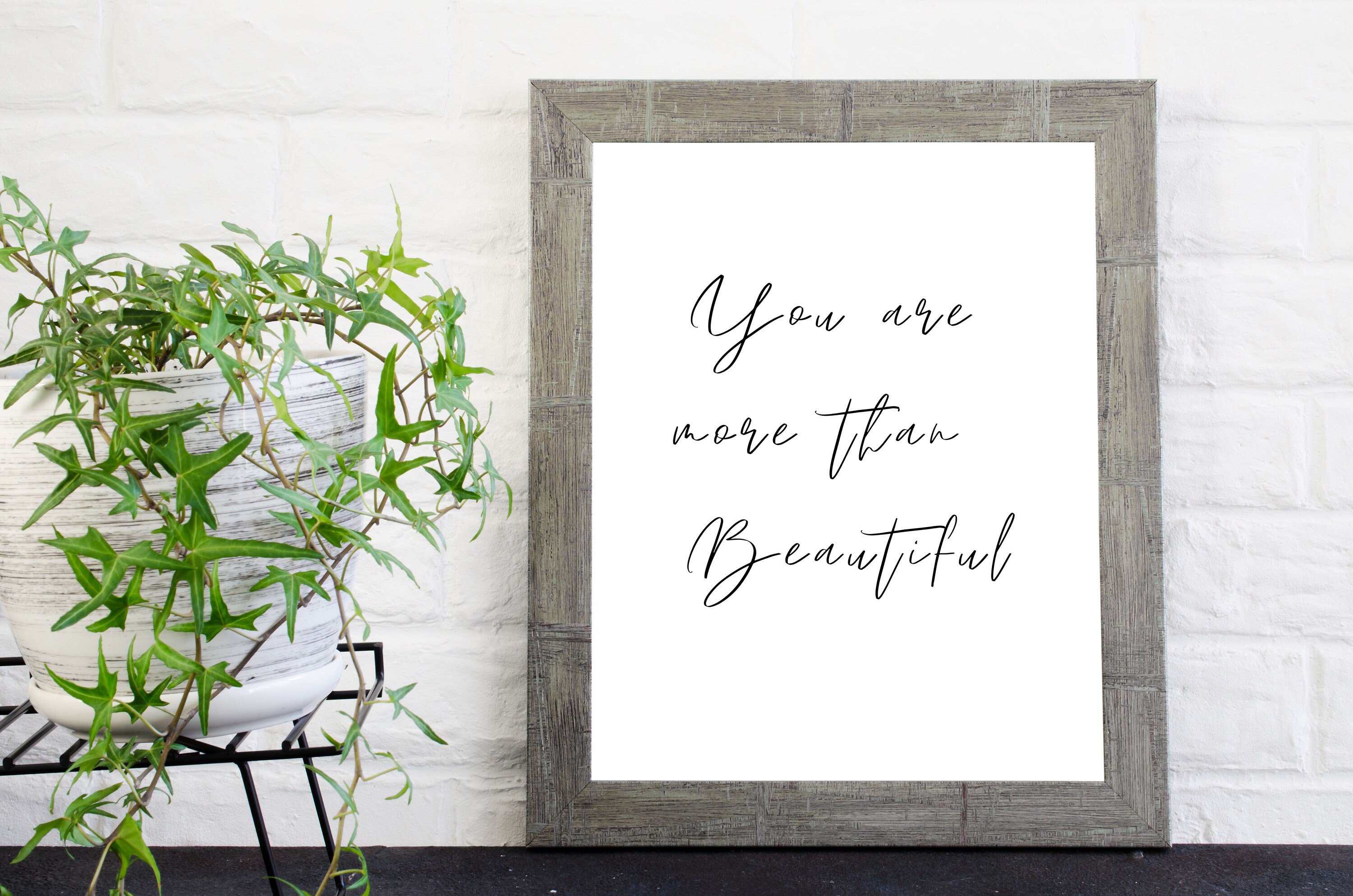 Beauty quotes Printable wall art Confidence quotes | Etsy