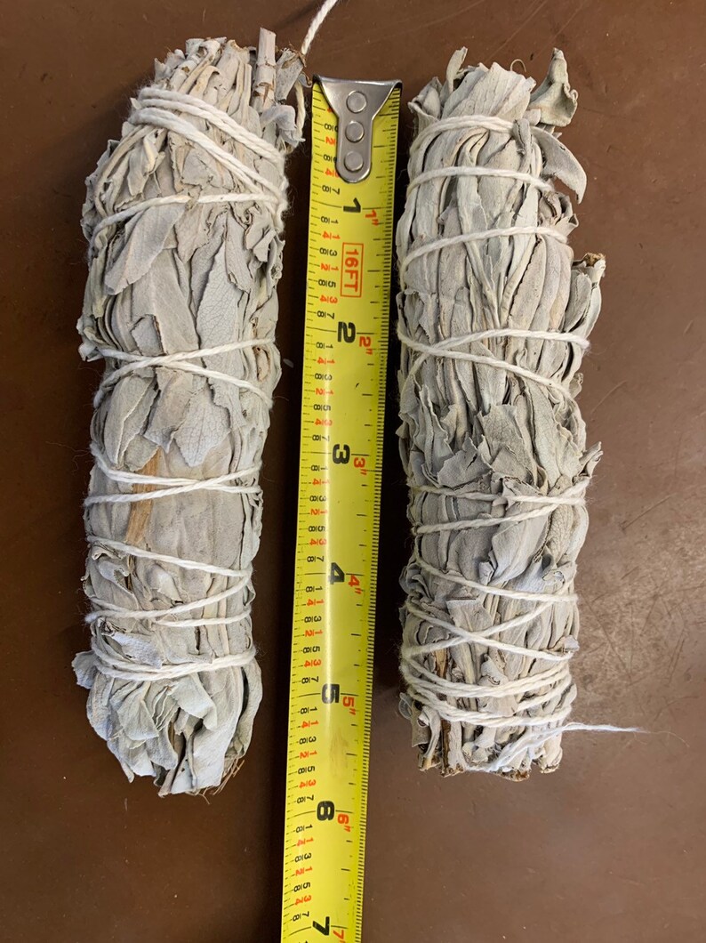 WHITE SAGE BUNDLE 56 Inches Ceremonial Sage Purify Energy Etsy