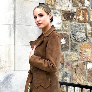 Gap shearling suede coat hot sale