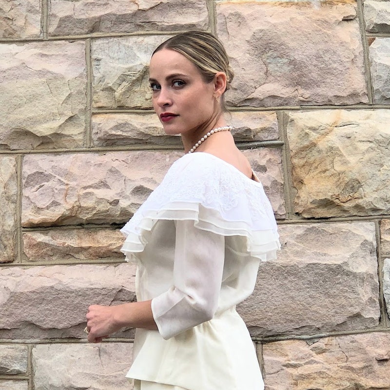 Ivory Dream Ruffle Dress main image 0