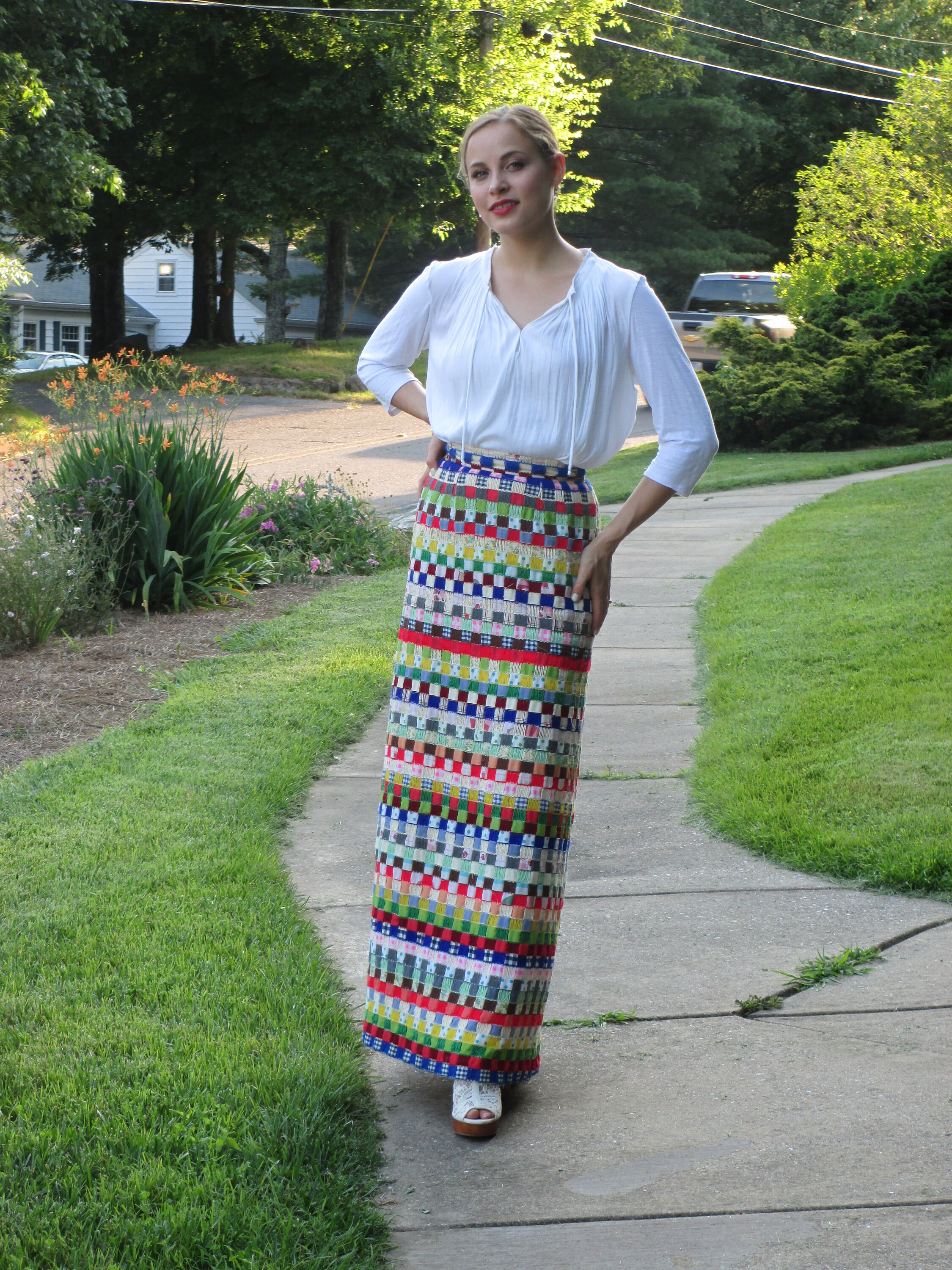 long skirt and top quilt