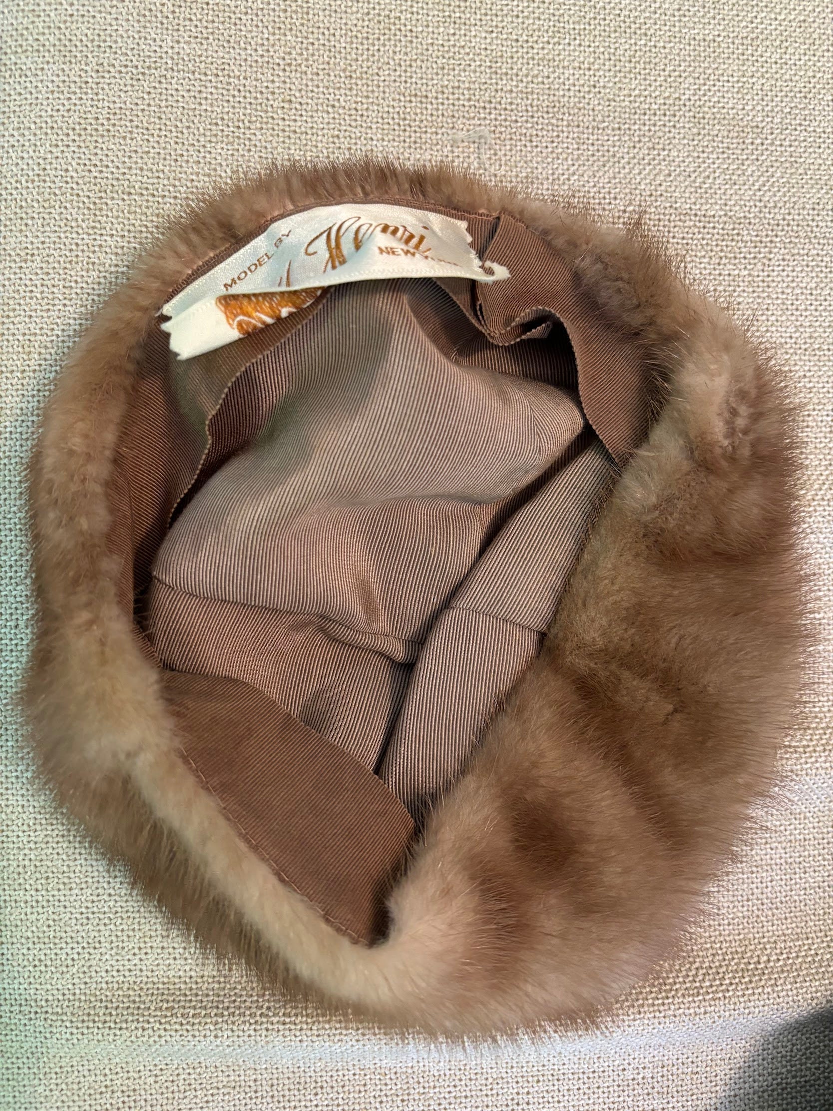 1960\'s Mink Beret from J.M. Dyer Co. Vintage 1960s Christian Dior Mink Fur Hat - Raleigh Vintage main image 2