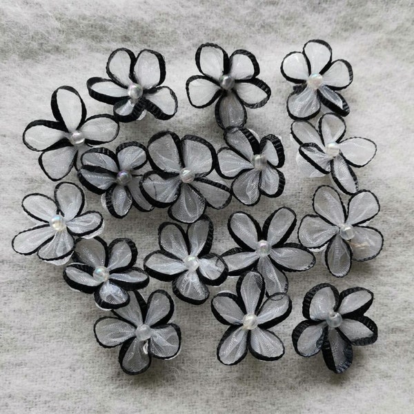 Organza Flower - Etsy