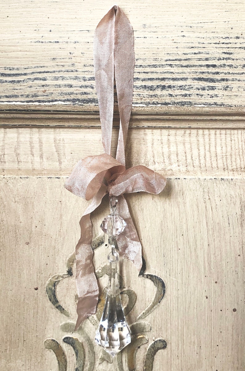 Crystal Chandelier Ornament Chandelier Ornament Shabby Chic Etsy