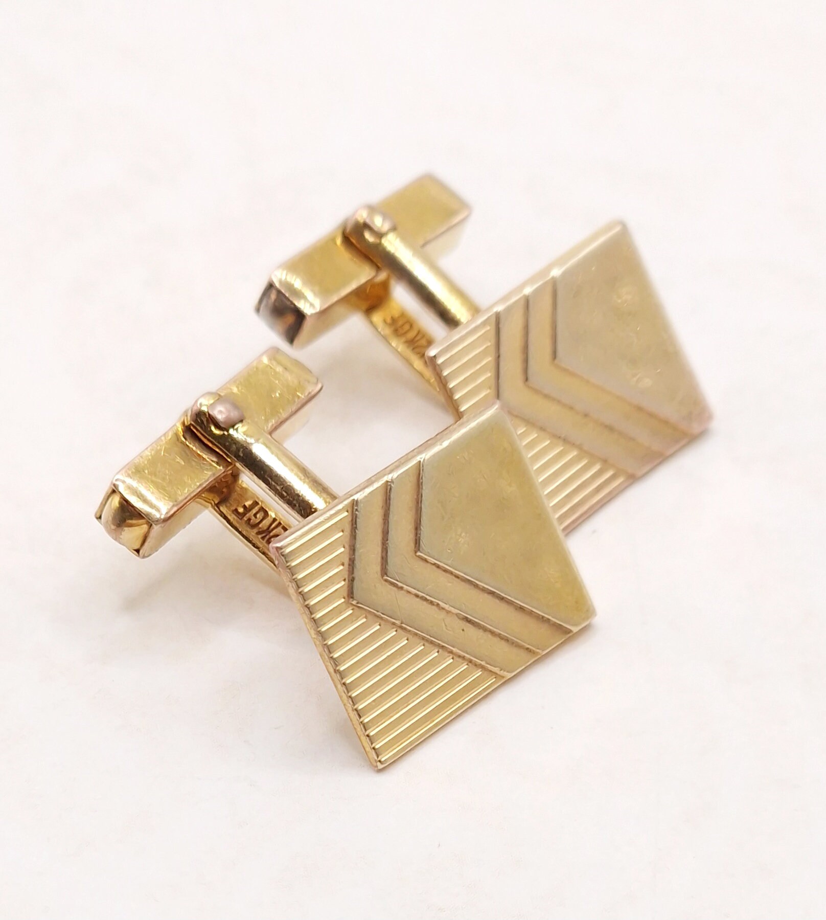 Swank gold cufflinks sale