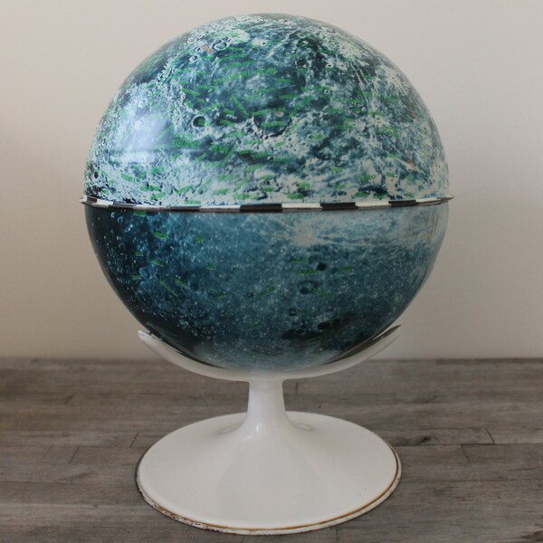 Vintage Lunar Globe - J. Chien Company - TREASURY PICK
