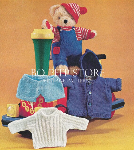 knitting patterns for build a bear clothes