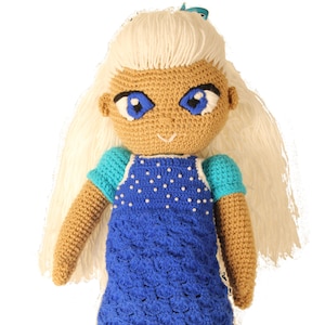 Crochet Doll Pattern, Cute Doll Pattern, Doll Girl Pattern, Crochet Doll Girl Pattern, Crochet Pattern, TIY doll pattern