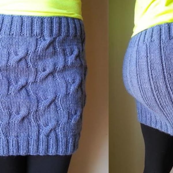 Knit Mini Skirt Etsy